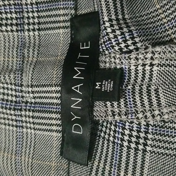 Dynamite high waist plaid pants - Picture 5 of 5